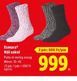 Lidl Esmara Női zokni ajánlat