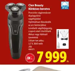 Lidl Cien Beauty Körkéses borotva ajánlat