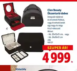 Lidl Cien Beauty Ékszertart doboz ajánlat