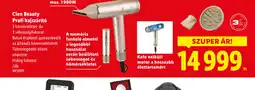 Lidl Cien Beauty Profi hajszárít ajánlat