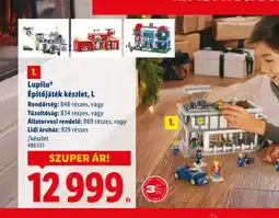 Lidl Lupilu Építőjáték készlet ajánlat