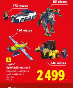 Lidl Lupilu Építőjáték-készlet ajánlat