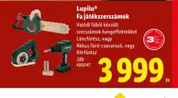 Lidl Lupilu Fa Játékszerszámok ajánlat