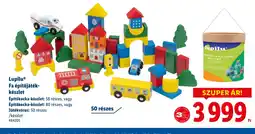 Lidl Lupilu Fa építőjáték-készlet ajánlat