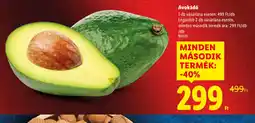 Lidl Avokád ajánlat