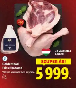 Lidl Goldenfood Friss libacomb ajánlat