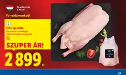 Lidl Friss, egész liba ajánlat