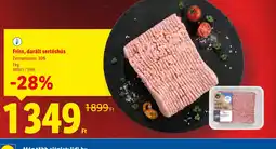 Lidl Friss, darált sertéshús ajánlat