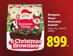 Lidl Brompton House Karácsonyi brownie ajánlat