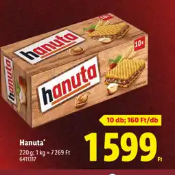 Lidl Hanuta ostya ajánlat