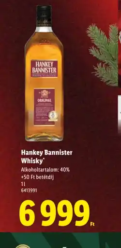 Lidl Hankey Bannister Whisky ajánlat