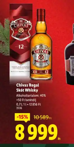Lidl Chivas Regal Skt Whisky ajánlat