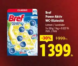 Lidl Bref Power Aktiv WC-Illatosít ajánlat