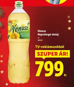 Lidl Vénusz Napraforg-étolaj ajánlat