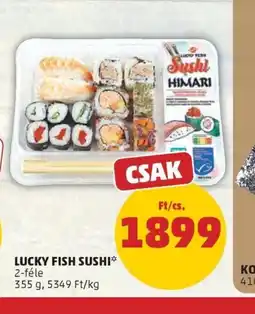 PENNY LUCKY FISH SUSHI ajánlat