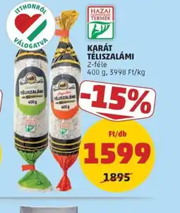 PENNY KARÁT TÉLISZALÁMI ajánlat