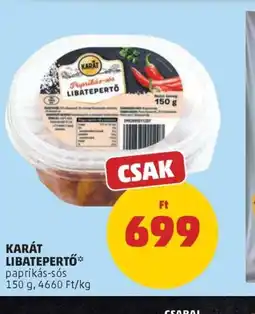 PENNY KARÁT LIBATEPERTŐ ajánlat