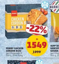 PENNY PENNY CHICKEN CORDON BLEU ajánlat