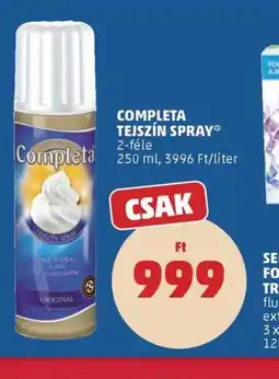 PENNY COMPLETA TEJSZÍN SPRAY ajánlat