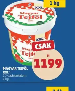 PENNY MAGYAR TEJFÖL XXL ajánlat