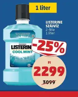 PENNY LISTERINE SZÁJVÍZ ajánlat