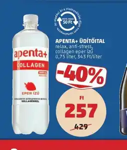 PENNY APENTA+ ÜDÍTŐITAL ajánlat
