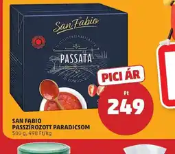 PENNY SAN FABIO PASSZÍROZOTT PARADICSOM ajánlat