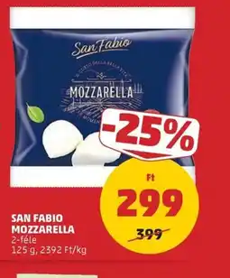 PENNY SAN FABIO MOZZARELLA ajánlat