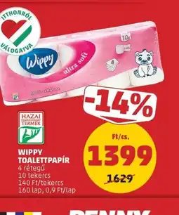 PENNY WIPPY TOALETTPAPÍR ajánlat