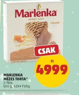 PENNY MARLENKA MÉZES TORTA ajánlat