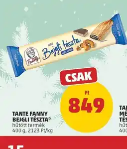 PENNY TANTE FANNY BEJGLI TÉSZTA ajánlat