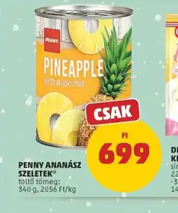 PENNY PENNY ANANÁSZ SZELETEK ajánlat