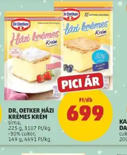 PENNY DR. OETKER HÁZI KRÉMES KRÉM ajánlat