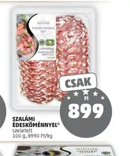 PENNY SELECTION SZALÁMI ÉDESKÖMÉNNYEL ajánlat