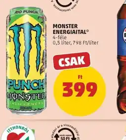 PENNY MONSTER ENERGIAITAL ajánlat