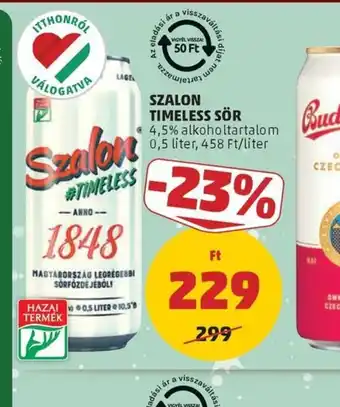 PENNY SZALON TIMELESS SÖR ajánlat
