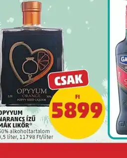 PENNY OPYYUM HARANCS ÍZŰ MÁK LIKŐR ajánlat