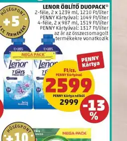 PENNY LENOR ÖBLÍTŐ DUOPACK ajánlat
