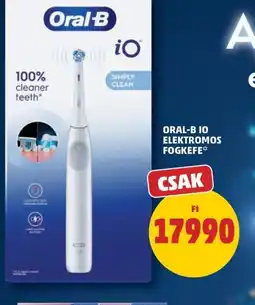 PENNY Oral-B iO Elektromos Fogkefe ajánlat
