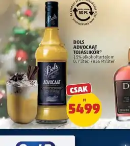 PENNY BOLS ADVOCAAT TOJÁSLIKŐR ajánlat