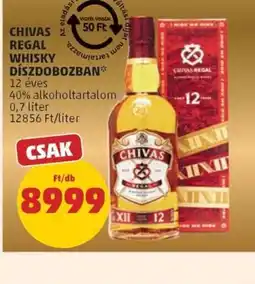 PENNY CHIVAS REGAL WHISKY ajánlat
