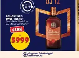 PENNY BALLANTINE'S SWEET BLEND ajánlat