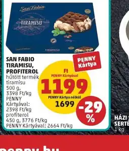 PENNY SAN FABIO TIRAMISU ajánlat