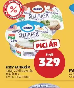 PENNY SISSY SAJTKRÉM ajánlat