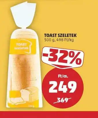 PENNY TOAST SZELETEK ajánlat
