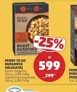 PENNY PENNY TO GO BURGONYA VÁLOGATÁS ajánlat