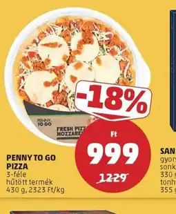 PENNY PENNY TO GO PIZZA ajánlat