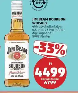 PENNY JIM BEAM BOURBON WHISKEY ajánlat