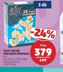 PENNY SALTY MICRO POPCORN TRIOPACK ajánlat