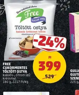 PENNY FREE TÖLTÖTT OSTYA ajánlat
